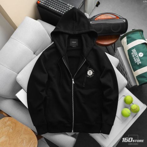 Áo Khoác Nỉ Nam ICONDENIM Rally Zip
