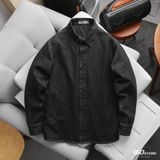 Áo Khoác Sơ Mi Nam Dark Grey Form Regular