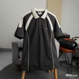 Áo Polo Nam ICONDENIM Double Faced Eyelet CVC Stride Form regular