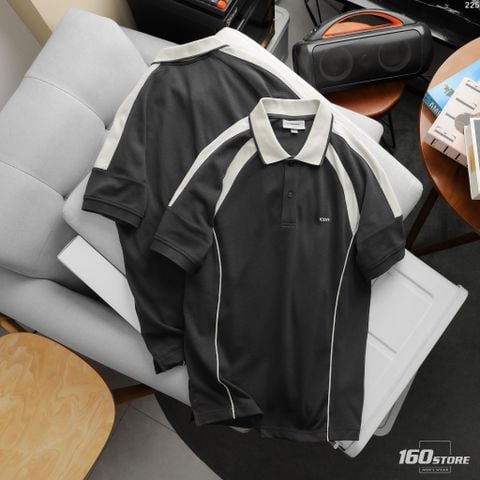 Áo Polo Nam ICONDENIM Double Faced Eyelet CVC Stride Form regular