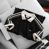 Áo Polo Nam ICONDENIM Classic Stripe Raglan