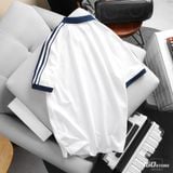 Áo Polo Nam ICONDENIM Classic Stripe Raglan