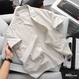 Áo Sơ Mi Nam Cuban ICONDENIM Stripe Code