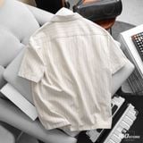 Áo Sơ Mi Nam Cuban ICONDENIM Stripe Code