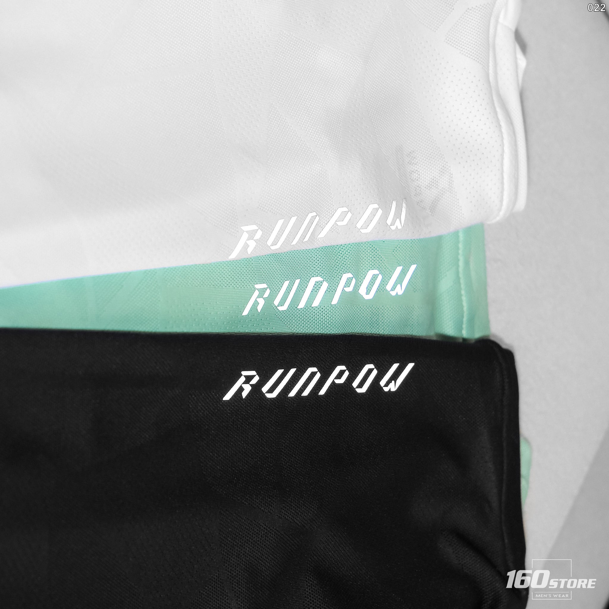Áo Thun Nam Thể Thao RUNPOW Aero Jacquard Form Slim