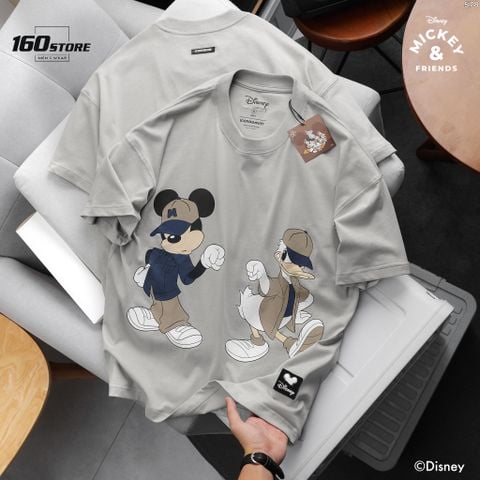 Áo Thun Nam Tay Ngắn Disney Stay Cool Form Boxy