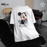 Áo Thun Nam Tay Ngắn Disney Mickey Form Boxy