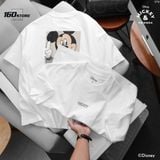 Áo Thun Nam Tay Ngắn Disney Mickey Form Boxy
