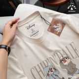 Áo Thun Nam Tay Ngắn Disney Chip'N'Dale Form Regular