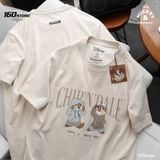 Áo Thun Nam Tay Ngắn Disney Chip'N'Dale Form Regular