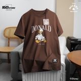 Áo Thun Nam Tay Ngắn Hoạ Tiết In Disney Donald Form Regular