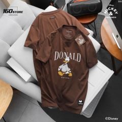 Áo Thun Nam Tay Ngắn Hoạ Tiết In Disney Donald Form Regular