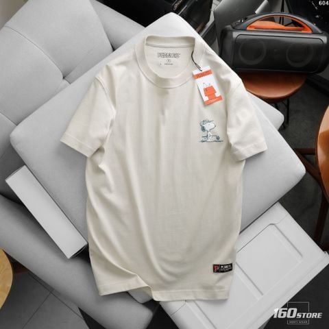 Áo Thun Nam ICONDENIM Peanuts Over Cream