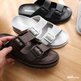 Dép Nam ICONDENIM Double Buckle