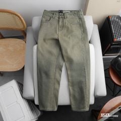 Quần Jean Nam Moss Sage Tint Wash Form Baggy