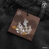 Quần Short Nam Denim Ống Suông Disney Industrial Form Loose