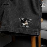 Quần Short Nam Denim Ống Suông Disney Industrial Form Loose