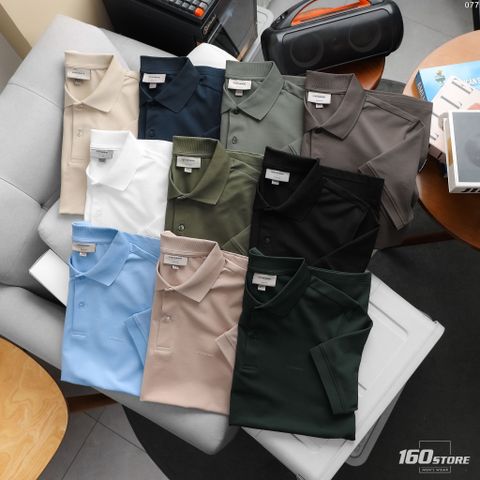 Áo Polo Nam Premium Basics ICONDENIM Logo Printed