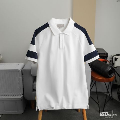 Áo Polo Nam ICONDENIM ColorPlay Raglan Double Face Interlock Form Regular