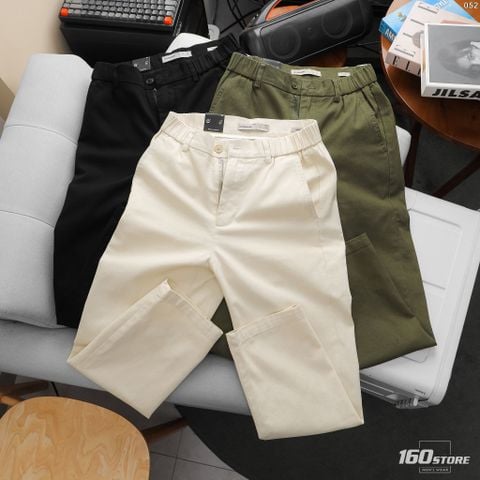 Quần Kaki Nam ICONDENIM Classic Fit Sideband Form Straight
