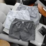 Combo 3 Quần Ngủ Nam Cotton Pattern Mix Form Relaxed Boxer Short