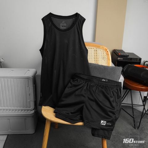 Set Đồ Nam RUNPOW Airflow Mesh Jersey