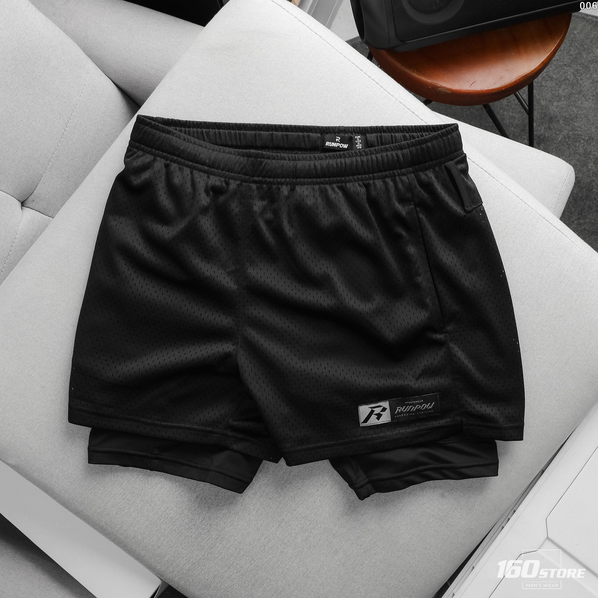 Set Đồ Nam RUNPOW Airflow Mesh Jersey