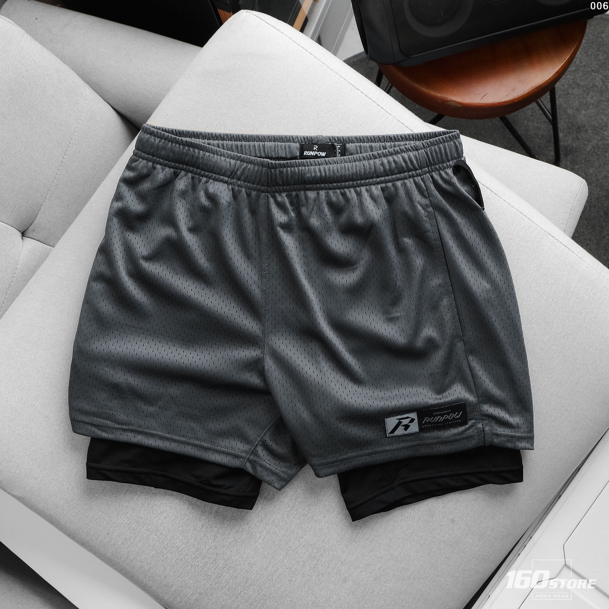 Set Đồ Nam RUNPOW Airflow Mesh Jersey