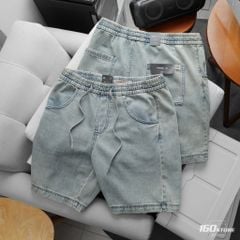 Quần Short Nam Bermuda Denim Form Baggy