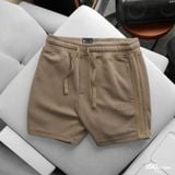 Quần Short Nam Pique Lưng Thun Trim Edge Form Regular