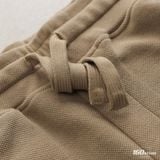 Quần Short Nam Pique Lưng Thun Trim Edge Form Regular