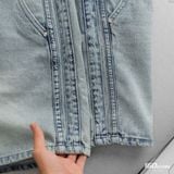 Quần Short Jean Nam ICONDENIM Trim Edge Form Baggy