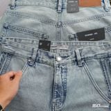 Quần Short Jean Nam ICONDENIM Trim Edge Form Baggy