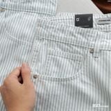 Quần Short Nam Denim Sọc Sundaze Rush Form Regular