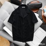 Áo Sơ Mi Nam Cuban ICONDENIM 3D Mind's Maze Jacquard Weaving