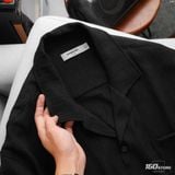 Áo Sơ Mi Nam Tay Ngắn ICONDENIM Crinkle Crest Shirt