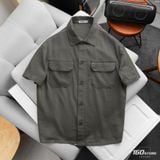 Áo Sơ Mi Nam Tay Ngắn Double Pocket Form Relax
