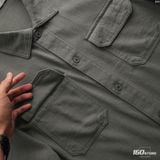 Áo Sơ Mi Nam Tay Ngắn Double Pocket Form Relax