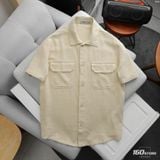 Áo Sơ Mi Nam Tay Ngắn Double Pocket Form Relax