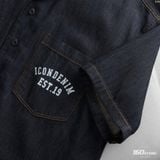Áo Sơ Mi Nam Denim Cuban ICD EST.19 Form Boxy