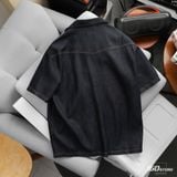 Áo Sơ Mi Nam Denim Cuban ICD EST.19 Form Boxy