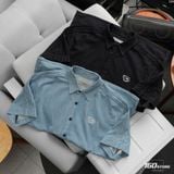 Áo Sơ Mi Nam Denim Tay Ngắn ICONDENIM Shoulder The Strength Form Relaxed
