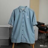 Áo Sơ Mi Nam Denim Tay Ngắn ICONDENIM Shoulder The Strength Form Relaxed
