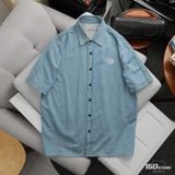 Áo Sơ Mi Nam Denim Tay Ngắn ICONDENIM Shoulder The Strength Form Relaxed