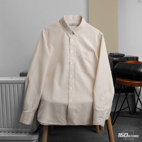 Áo Sơ Mi Nam Tay Dài ICONDENIM Soft Touch Gingham Form Regular