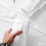 Áo Sơ Mi Nam Oxford Tay Dài ID Embroidery Shirt Form Regular