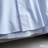 Áo Sơ Mi Nam Tay Dài ICONDENIM ID Embroidery Stripped Shirt