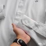 Áo Sơ Mi Nam Tay Dài ICONDENIM ID Embroidery Stripped Shirt