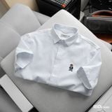 Áo Sơ Mi Nam Oxford Tay Ngắn Cool Bear Form Boxy