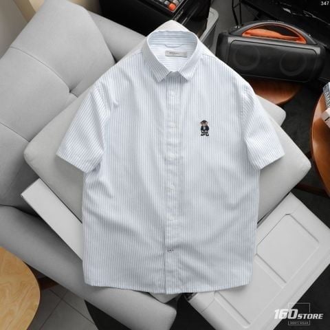 Áo Sơ Mi Nam Oxford ICONDENIM Cool Bear